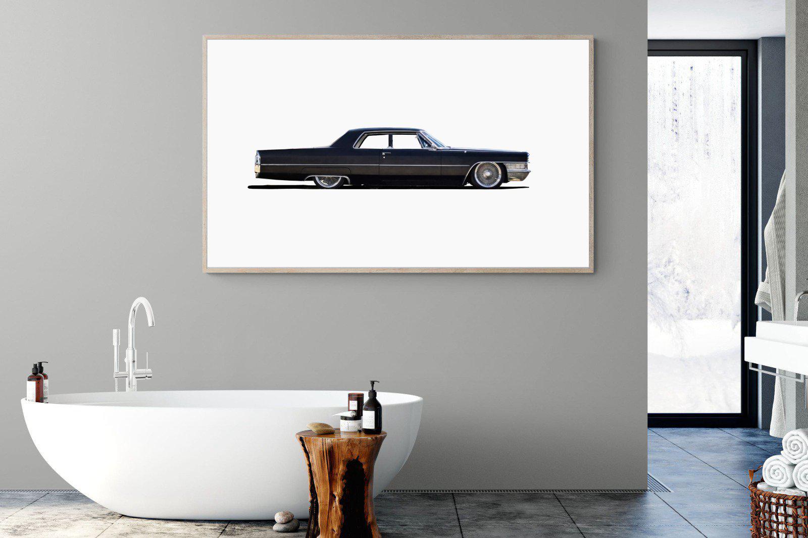 Lincoln Continental-Wall_Art-180 x 110cm-Mounted Canvas-Wood-Pixalot
