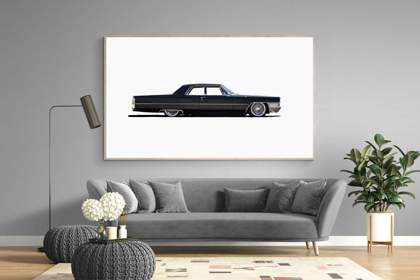 Lincoln Continental-Wall_Art-220 x 130cm-Mounted Canvas-Wood-Pixalot