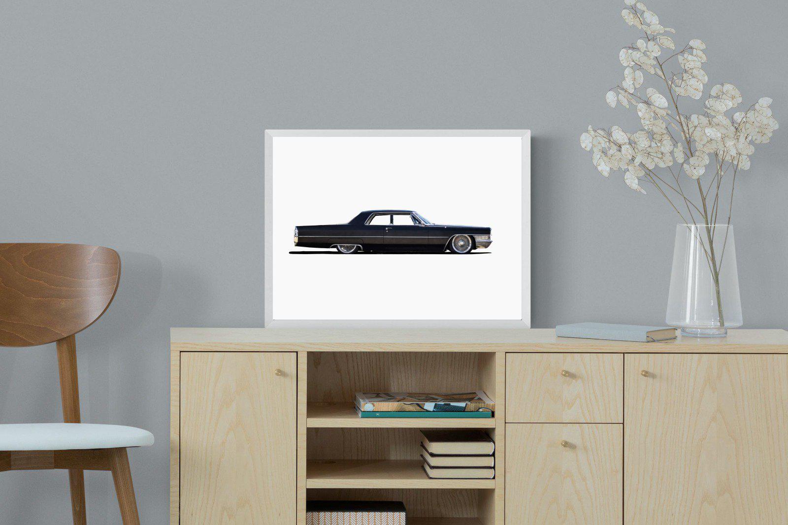 Lincoln Continental-Wall_Art-60 x 45cm-Mounted Canvas-White-Pixalot