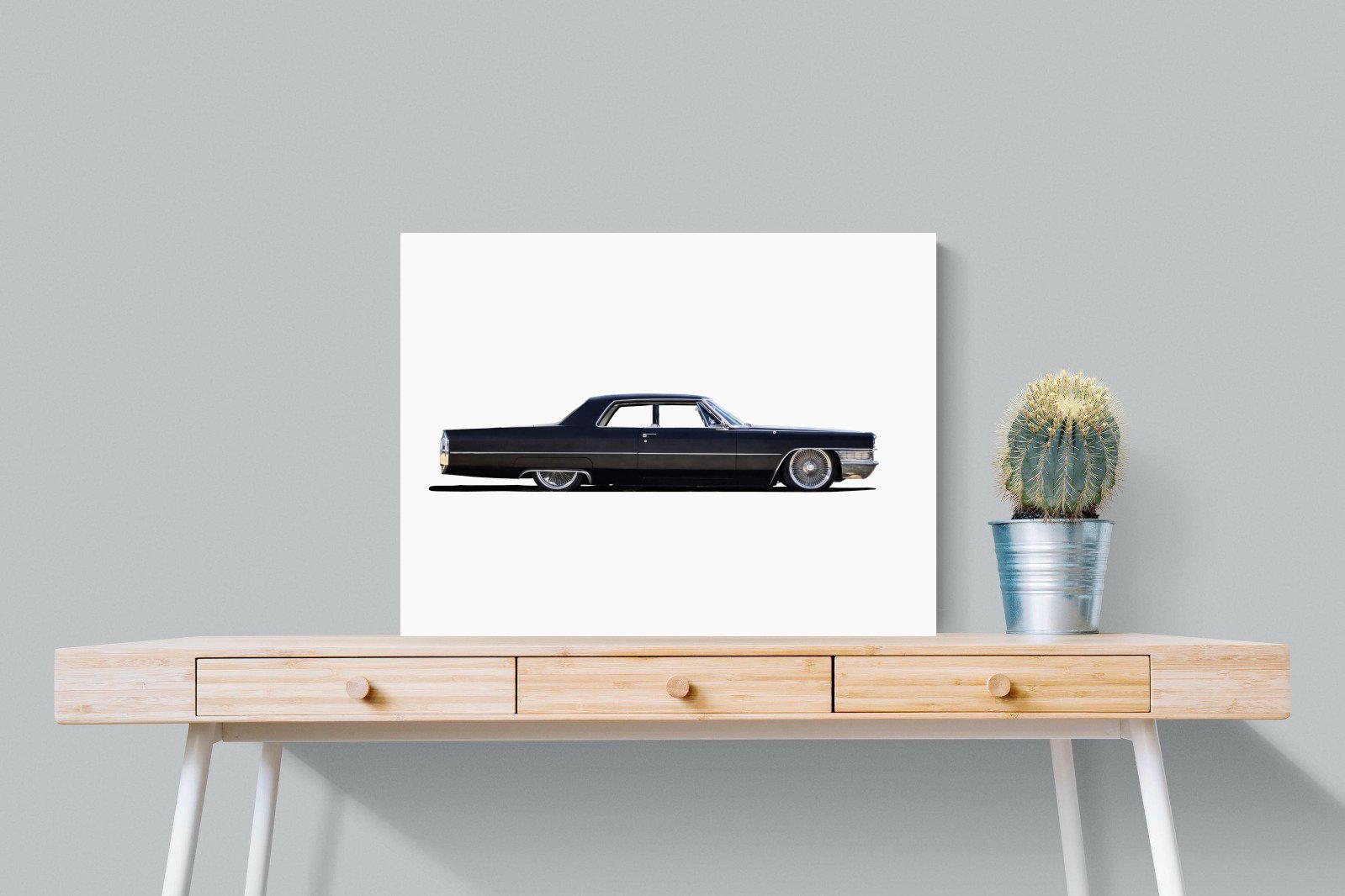 Lincoln Continental-Wall_Art-80 x 60cm-Mounted Canvas-No Frame-Pixalot