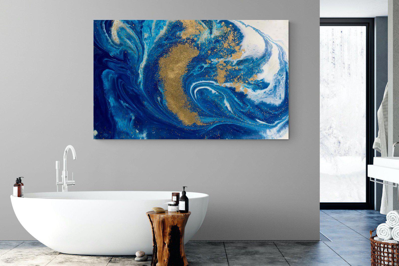 Liquid Marble-Wall_Art-180 x 110cm-Mounted Canvas-No Frame-Pixalot
