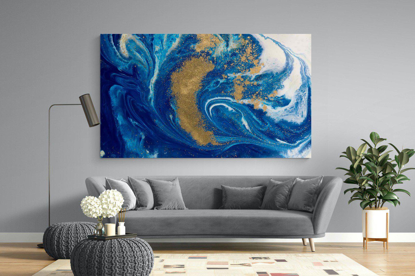 Liquid Marble-Wall_Art-220 x 130cm-Mounted Canvas-No Frame-Pixalot