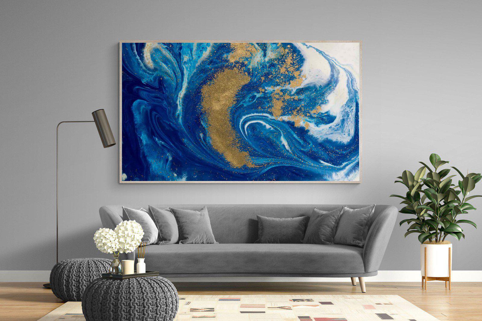 Liquid Marble-Wall_Art-220 x 130cm-Mounted Canvas-Wood-Pixalot