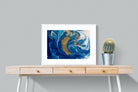 Liquid Marble-Wall_Art-80 x 60cm-Framed Print-White-Pixalot