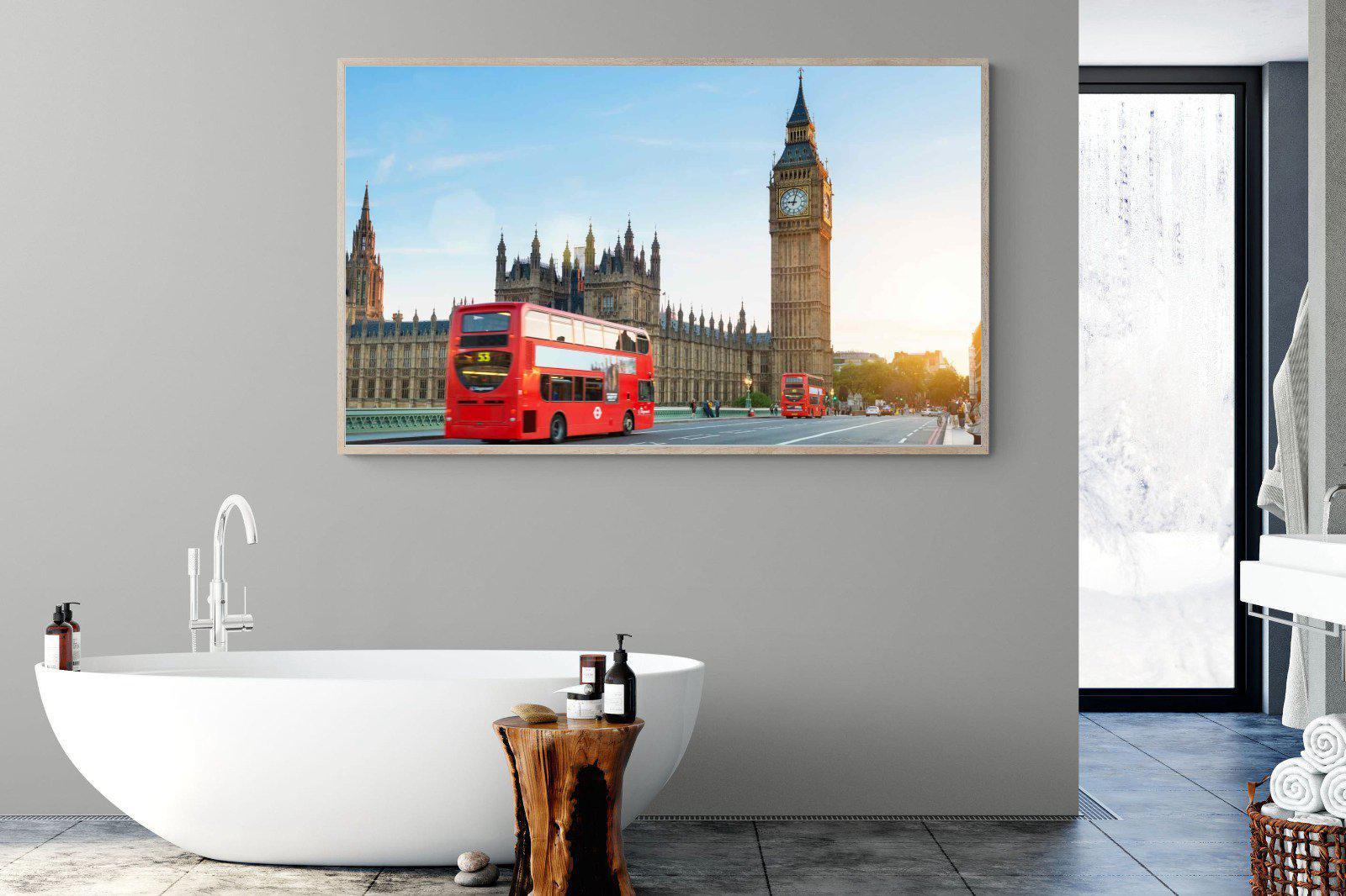 London Bridge-Wall_Art-180 x 110cm-Mounted Canvas-Wood-Pixalot