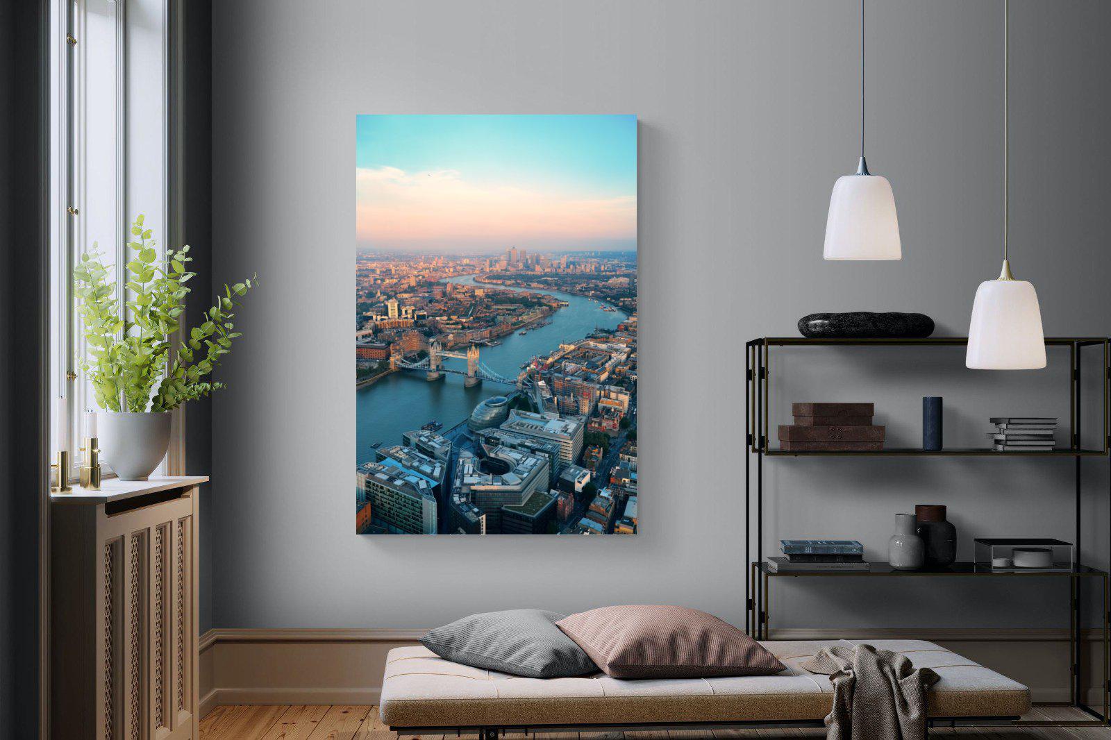 London-Wall_Art-120 x 180cm-Mounted Canvas-No Frame-Pixalot