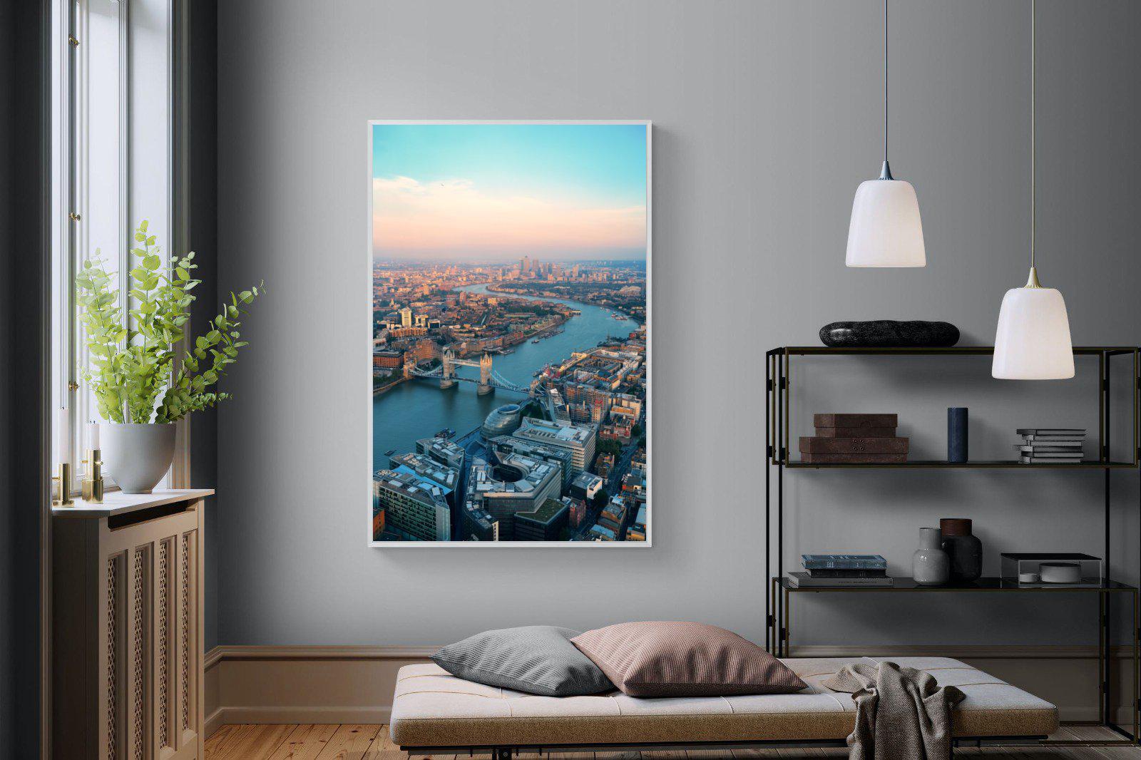 London-Wall_Art-120 x 180cm-Mounted Canvas-White-Pixalot