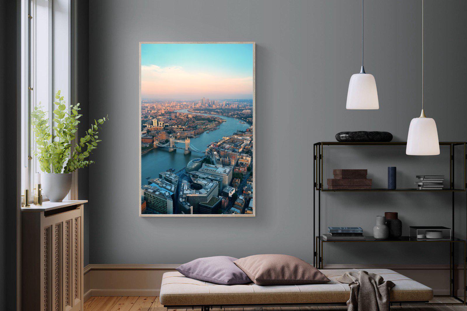 London-Wall_Art-120 x 180cm-Mounted Canvas-Wood-Pixalot