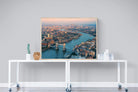 London-Wall_Art-120 x 90cm-Mounted Canvas-Wood-Pixalot