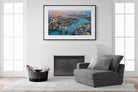London-Wall_Art-150 x 100cm-Framed Print-Black-Pixalot