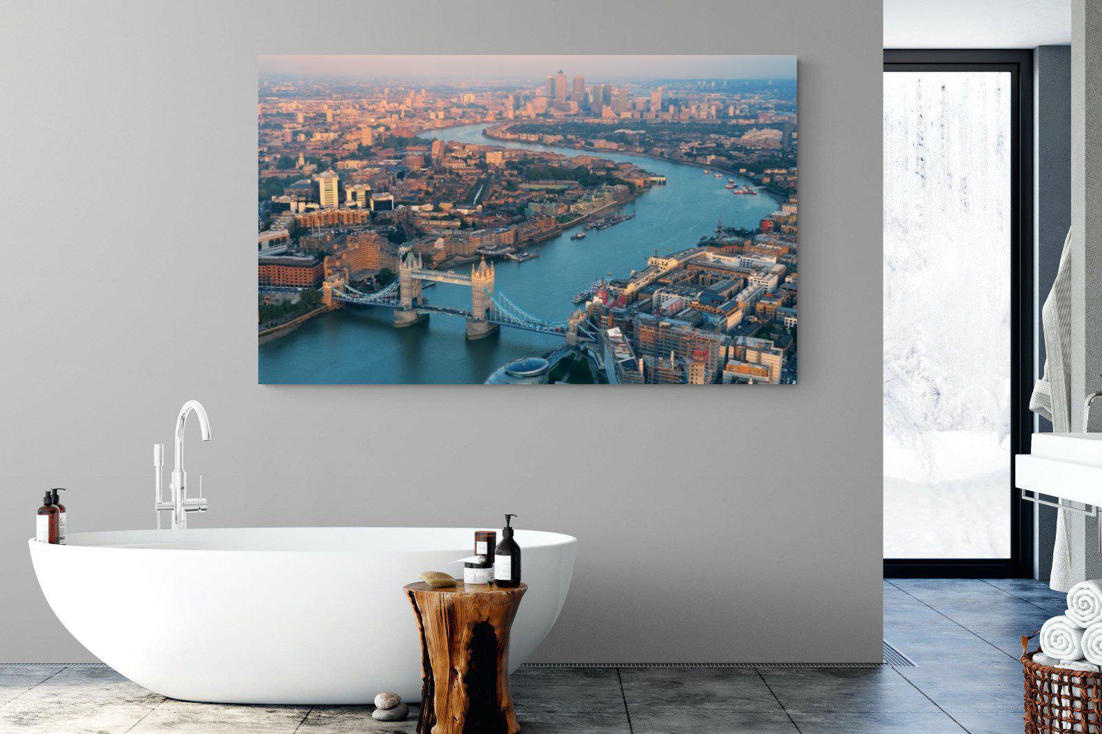London-Wall_Art-180 x 110cm-Mounted Canvas-No Frame-Pixalot