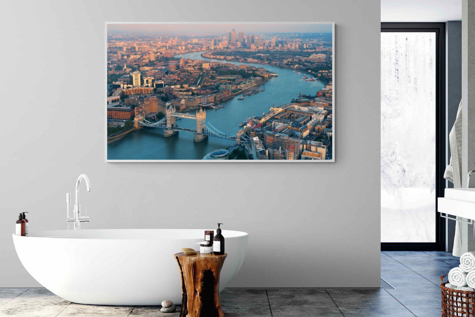 London-Wall_Art-180 x 110cm-Mounted Canvas-White-Pixalot