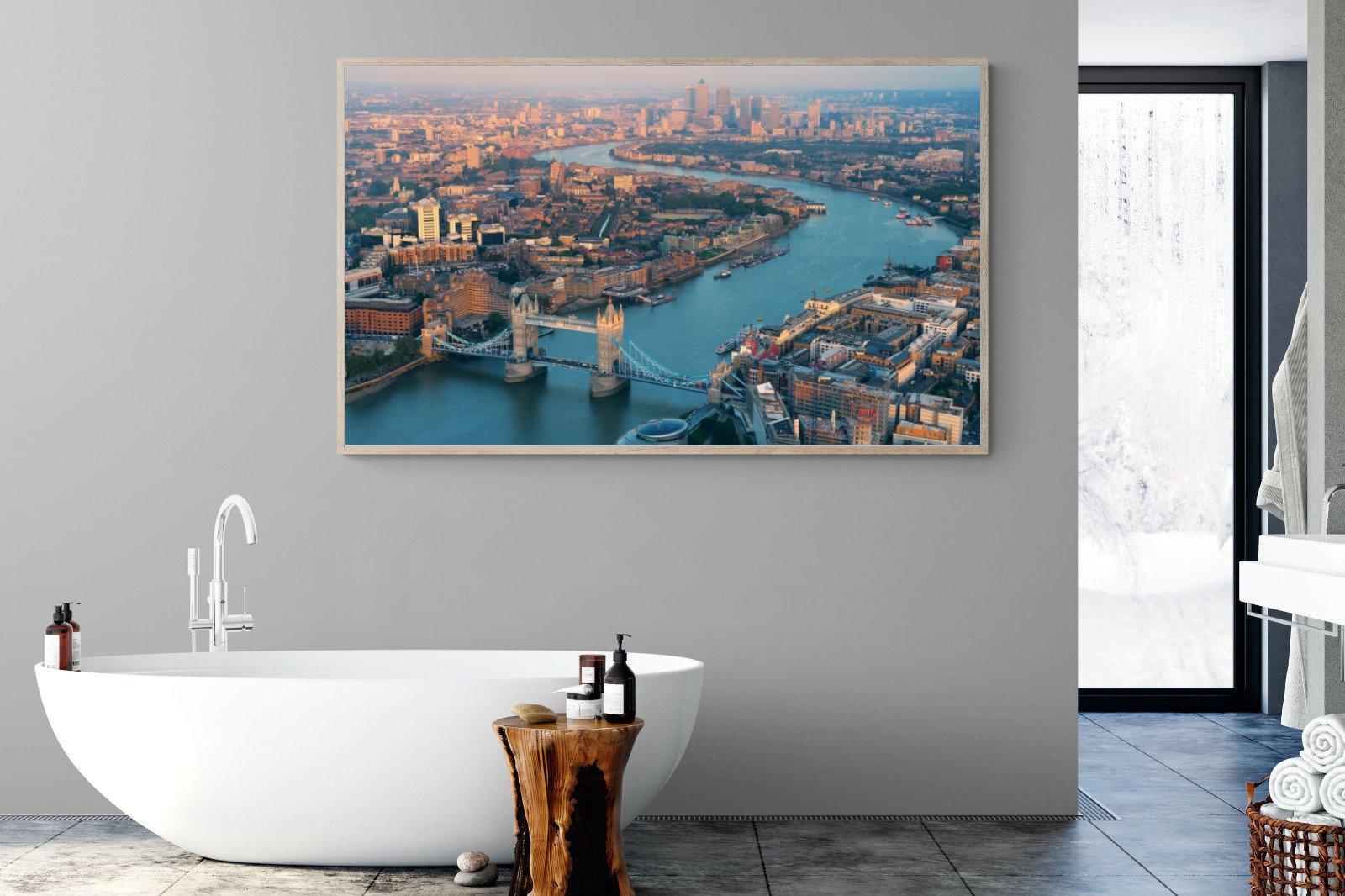 London-Wall_Art-180 x 110cm-Mounted Canvas-Wood-Pixalot