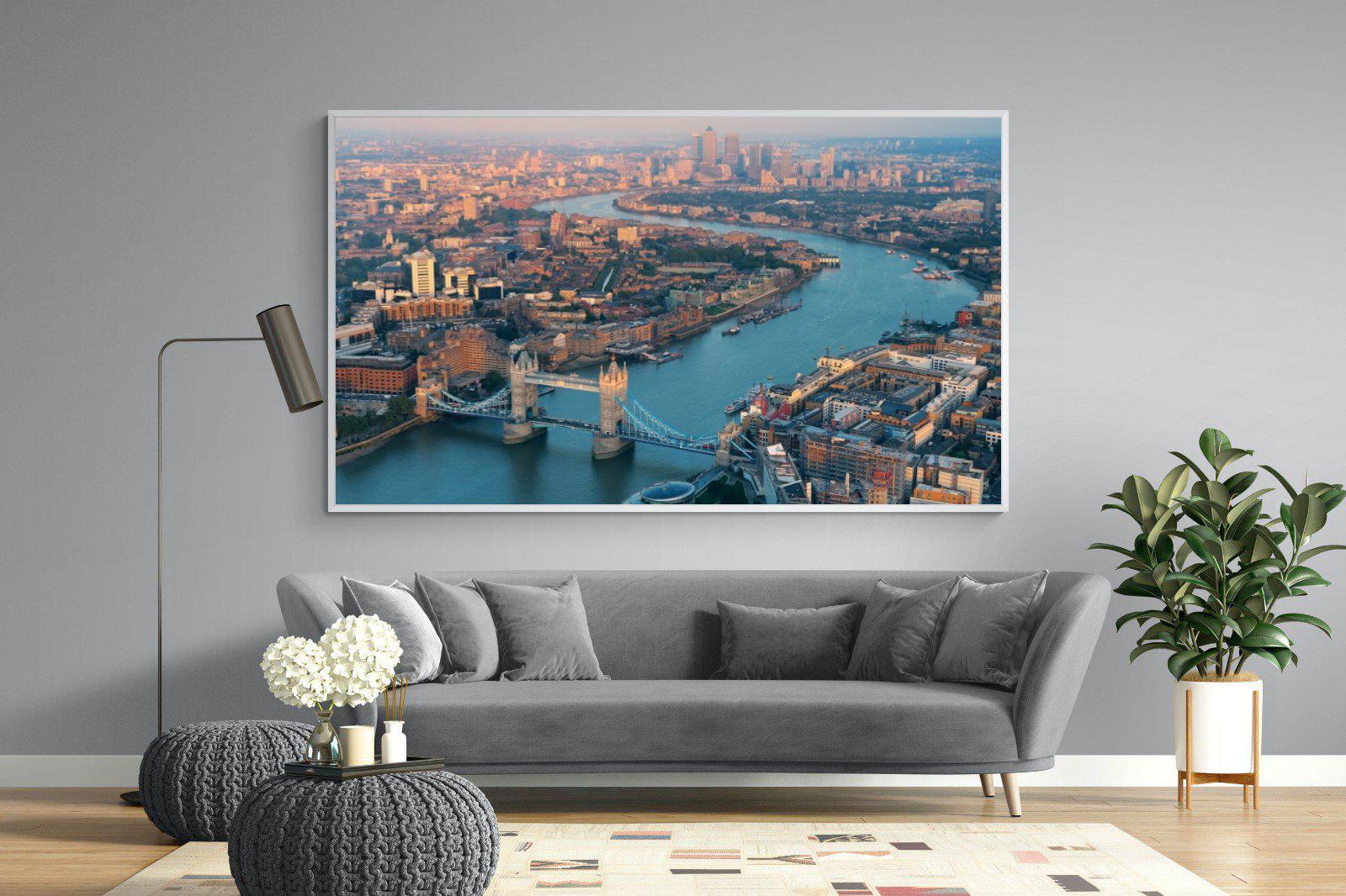 London-Wall_Art-220 x 130cm-Mounted Canvas-White-Pixalot