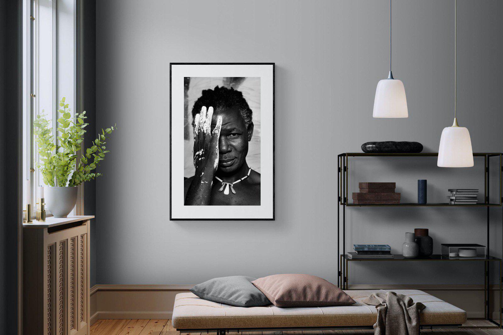 Look of an Artist-Wall_Art-100 x 150cm-Framed Print-Black-Pixalot