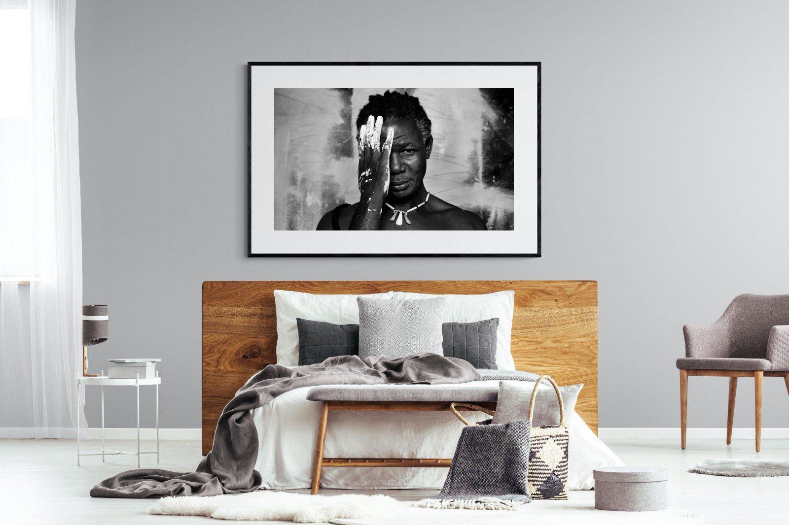 Look of an Artist-Wall_Art-150 x 100cm-Framed Print-Black-Pixalot