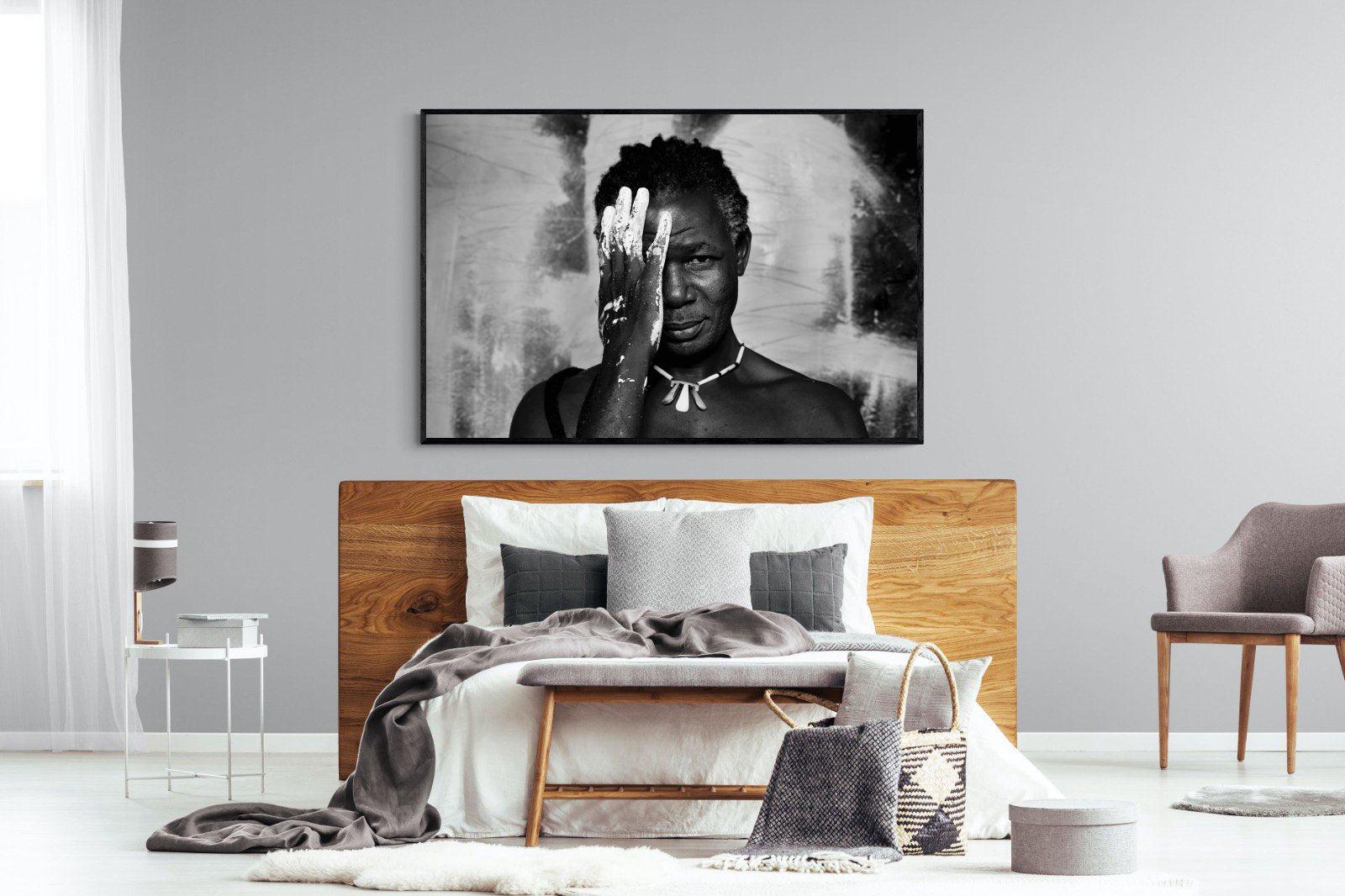 Look of an Artist-Wall_Art-150 x 100cm-Mounted Canvas-Black-Pixalot