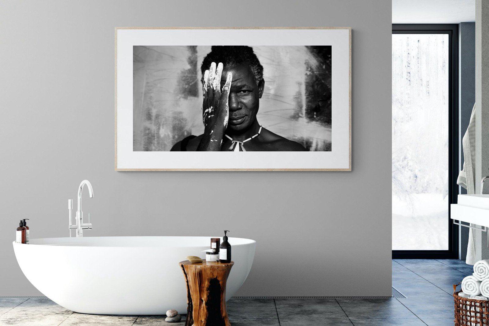 Look of an Artist-Wall_Art-180 x 110cm-Framed Print-Wood-Pixalot