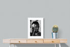 Look of an Artist-Wall_Art-45 x 60cm-Framed Print-White-Pixalot