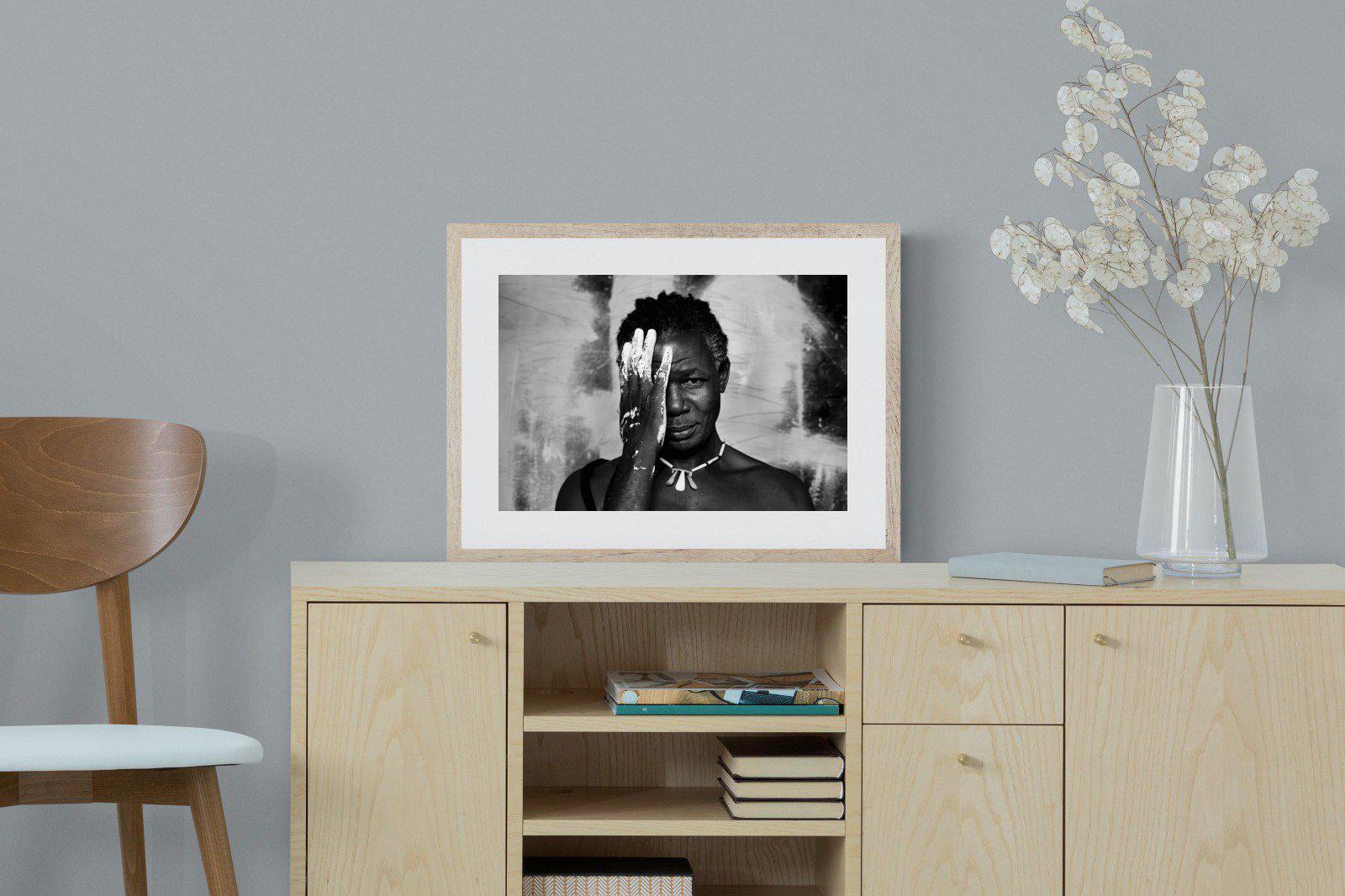 Look of an Artist-Wall_Art-60 x 45cm-Framed Print-Wood-Pixalot