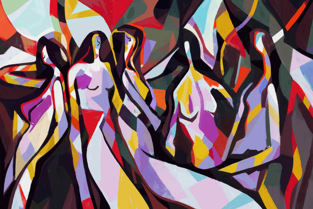 Lounging Ladies-Wall_Art-Pixalot
