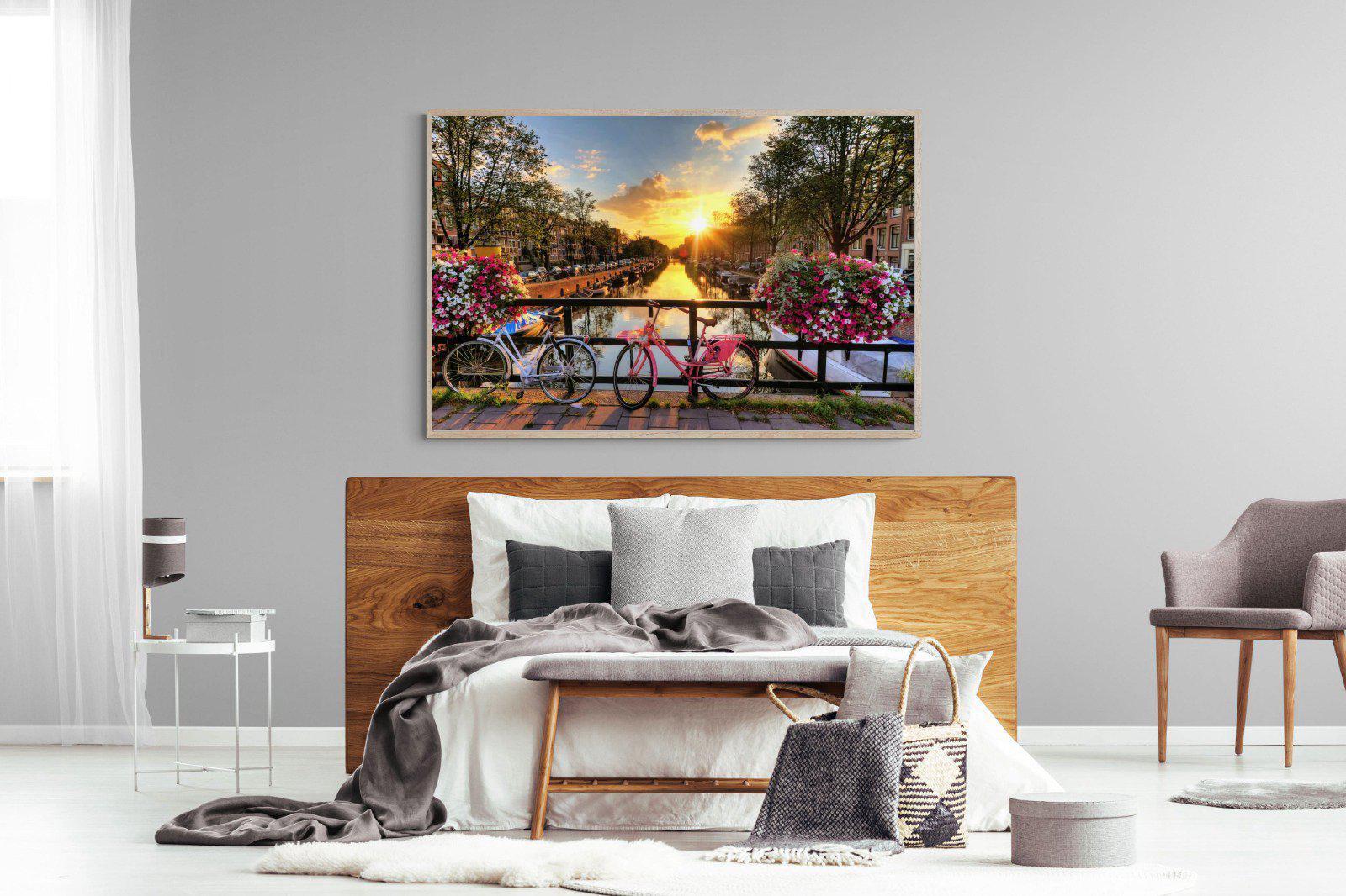 Love Bridge-Wall_Art-150 x 100cm-Mounted Canvas-Wood-Pixalot