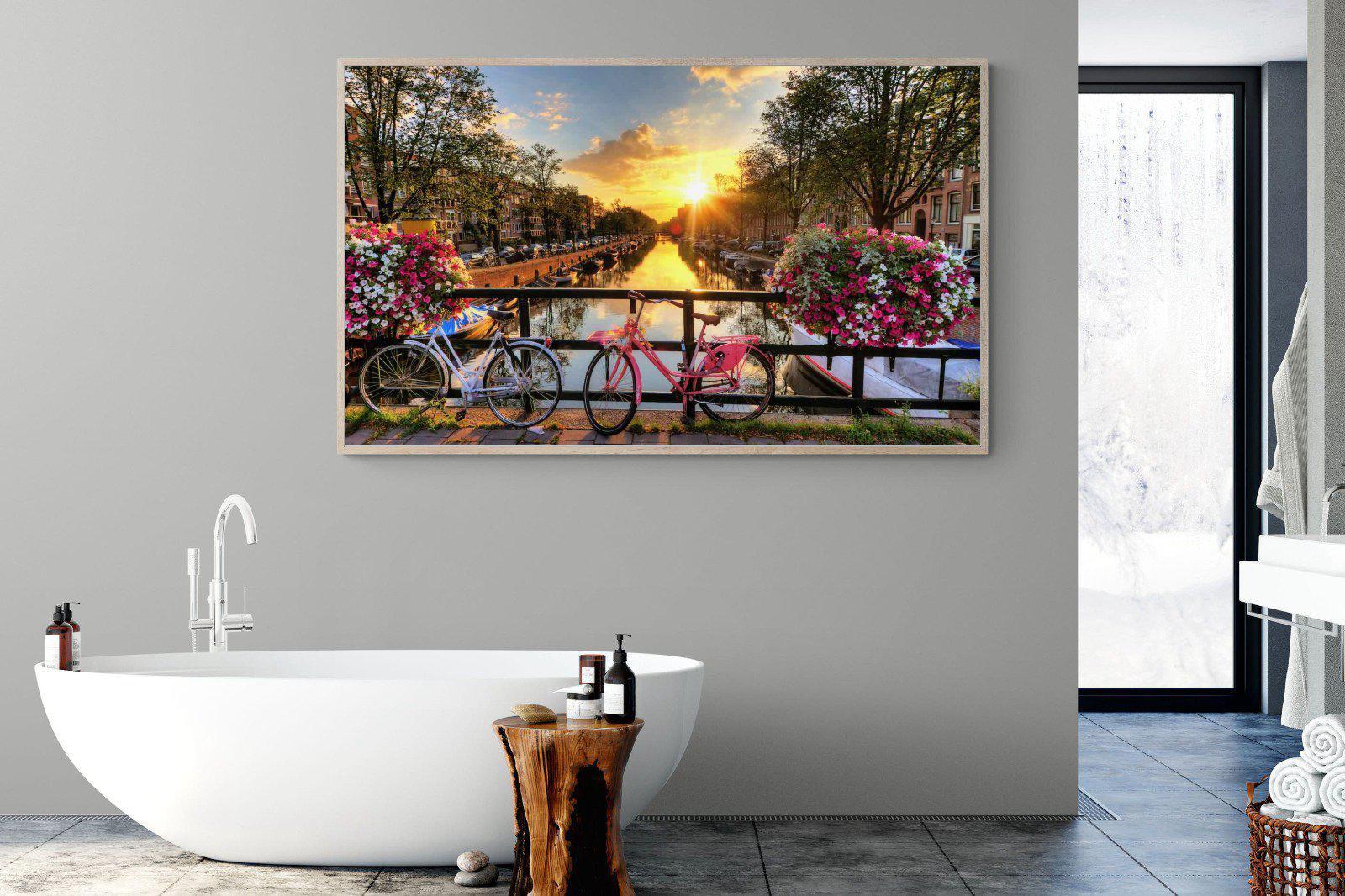 Love Bridge-Wall_Art-180 x 110cm-Mounted Canvas-Wood-Pixalot