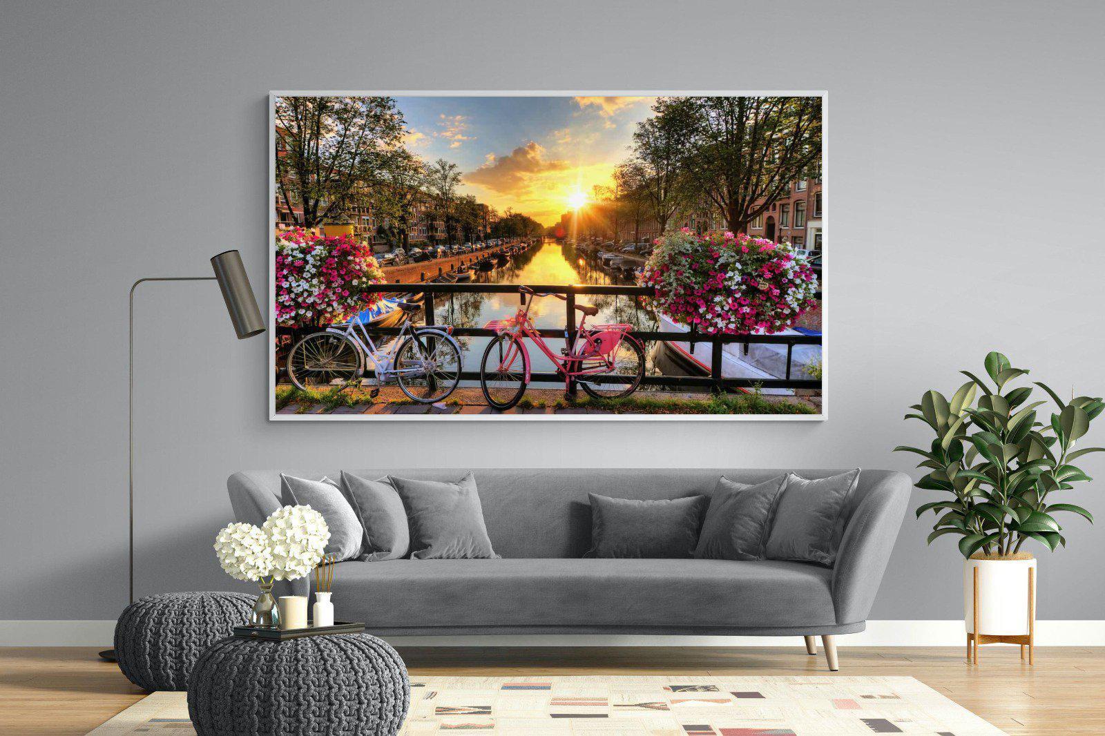 Love Bridge-Wall_Art-220 x 130cm-Mounted Canvas-White-Pixalot