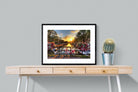 Love Bridge-Wall_Art-80 x 60cm-Framed Print-Black-Pixalot