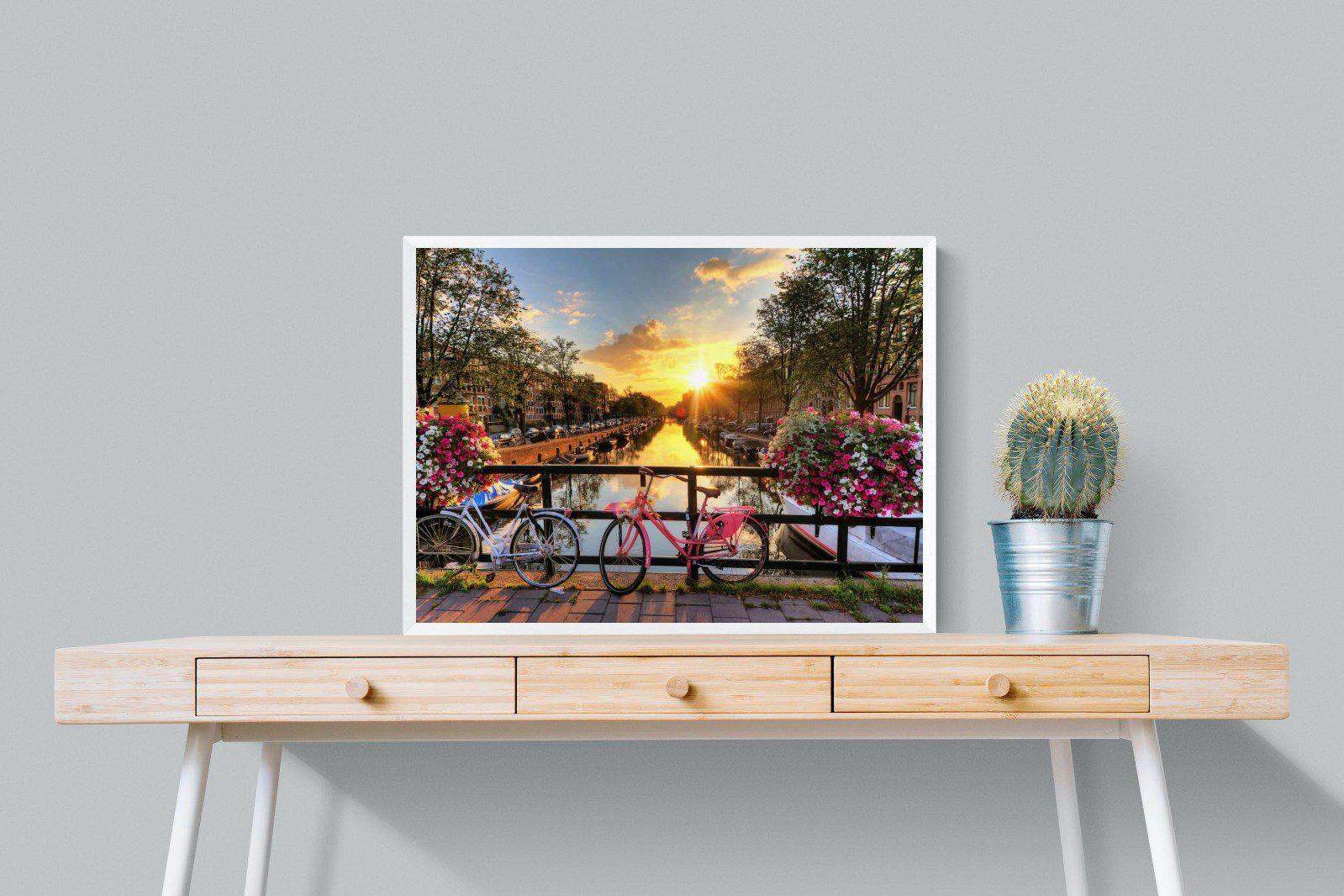 Love Bridge-Wall_Art-80 x 60cm-Mounted Canvas-White-Pixalot