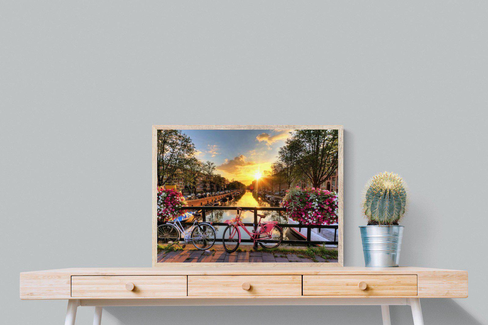 Love Bridge-Wall_Art-80 x 60cm-Mounted Canvas-Wood-Pixalot