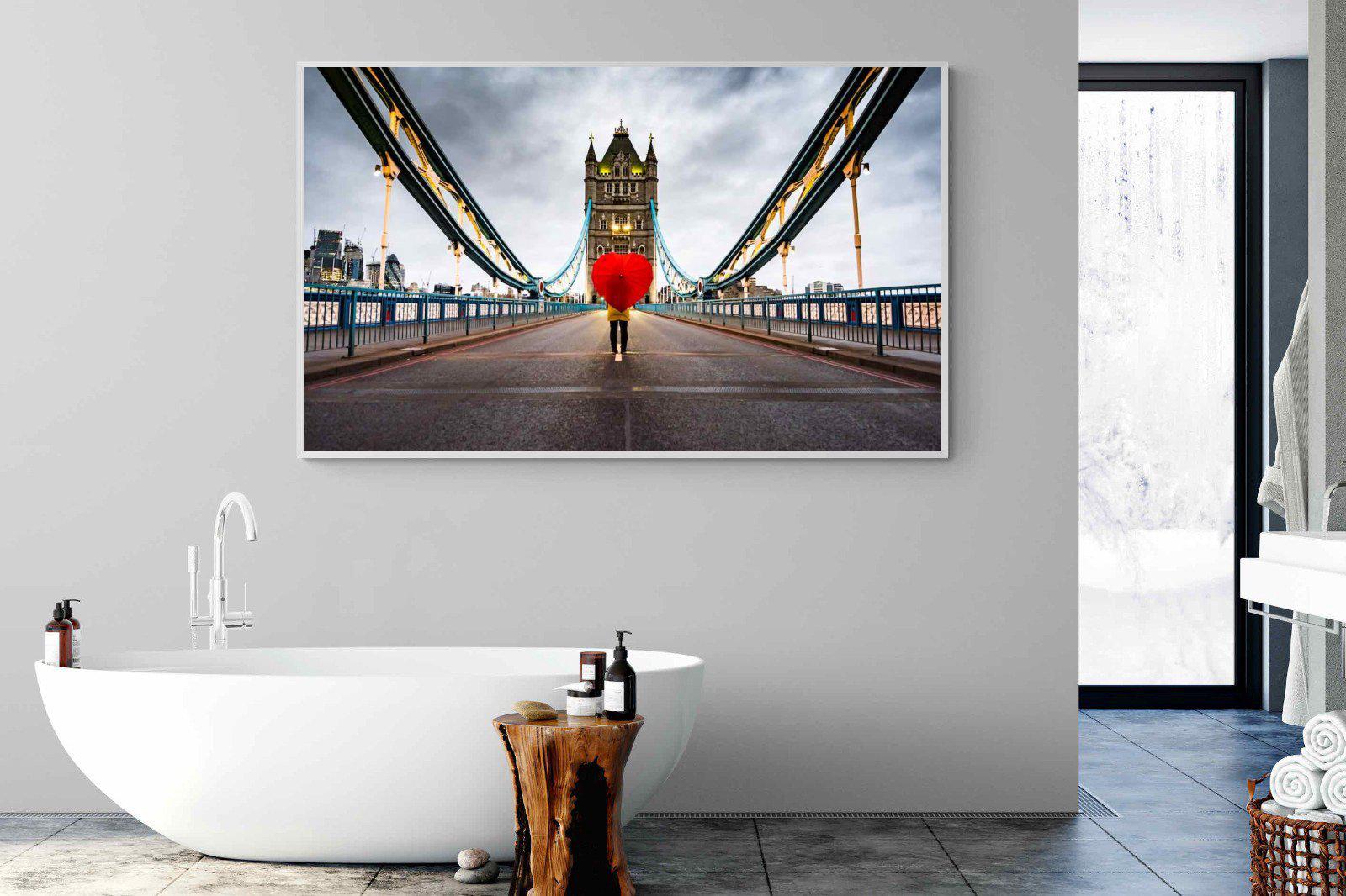 Love London-Wall_Art-180 x 110cm-Mounted Canvas-White-Pixalot