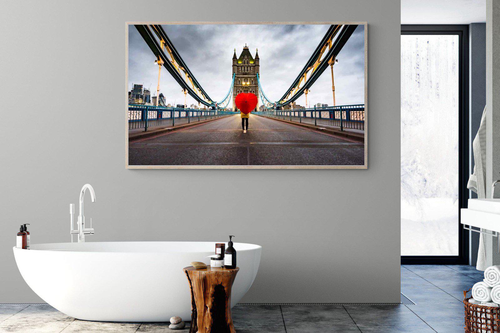 Love London-Wall_Art-180 x 110cm-Mounted Canvas-Wood-Pixalot