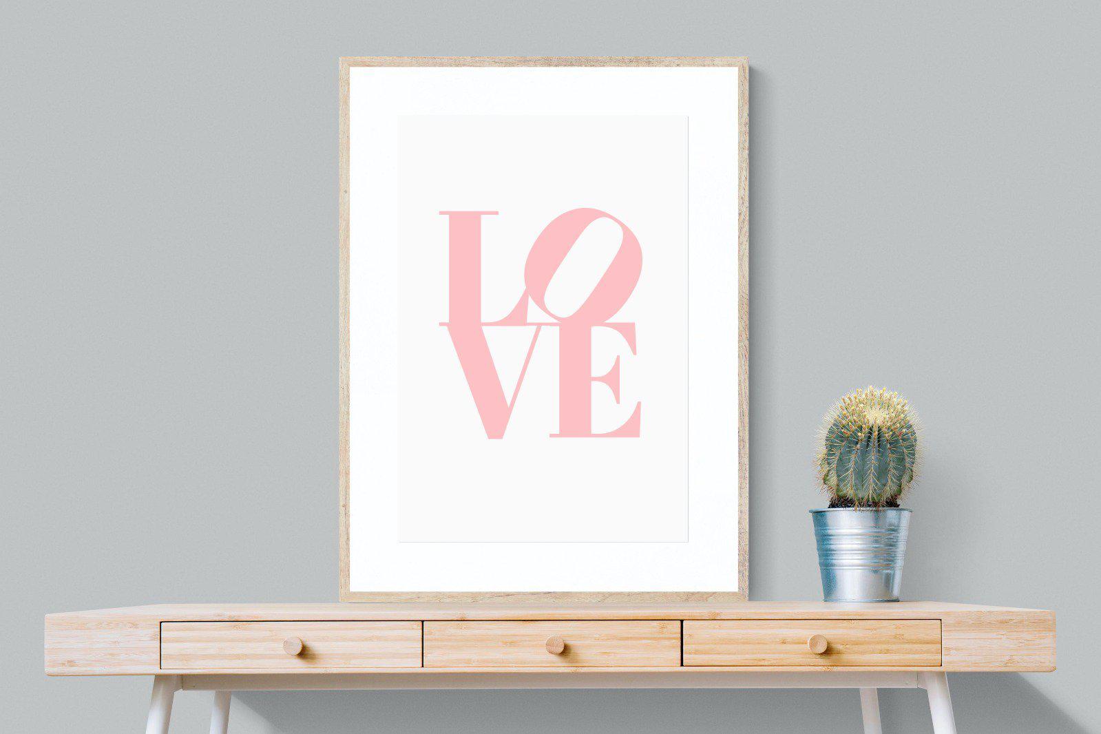 Love-Wall_Art-75 x 100cm-Framed Print-Wood-Pixalot