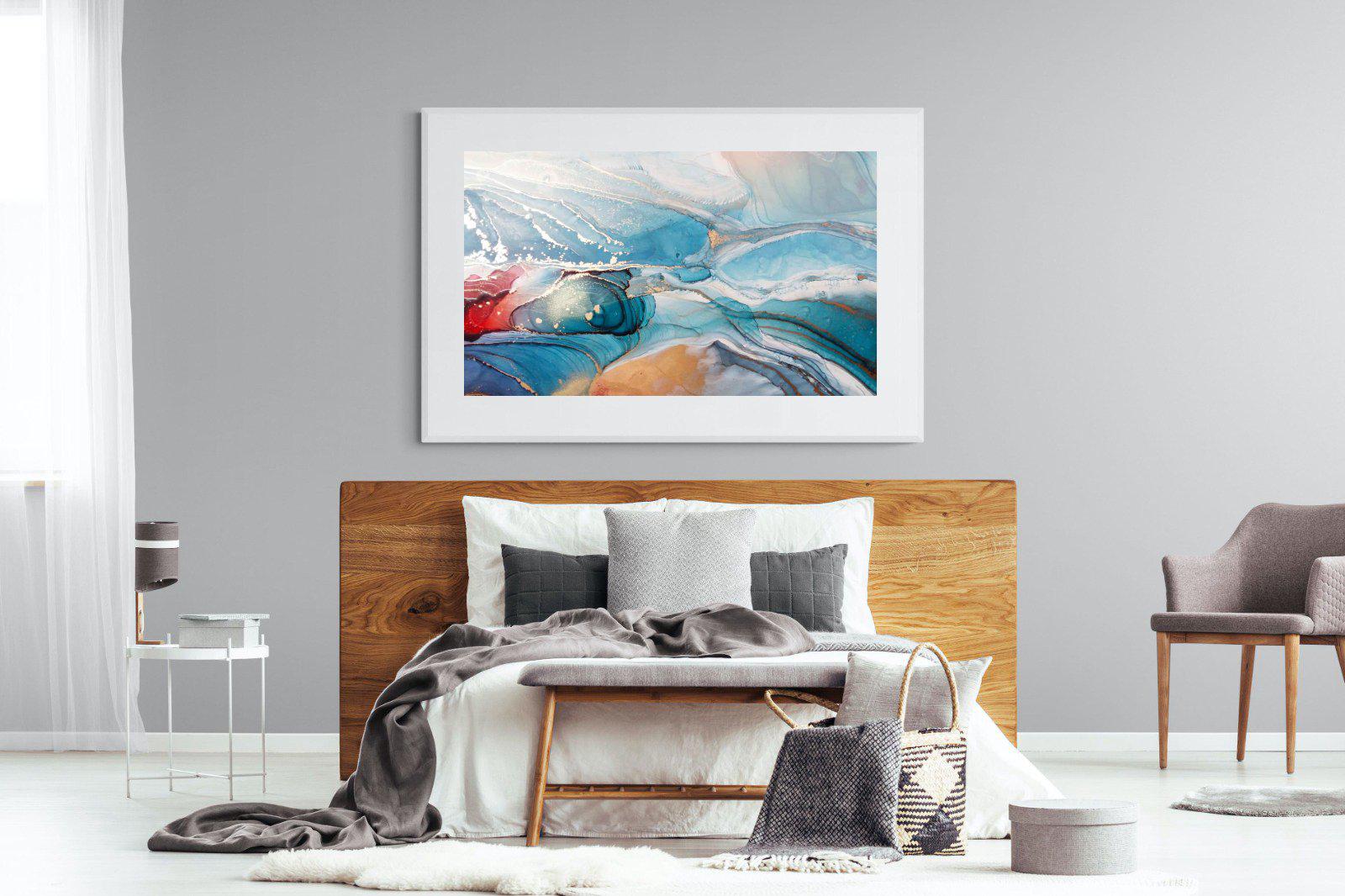 Lucid-Wall_Art-150 x 100cm-Framed Print-White-Pixalot