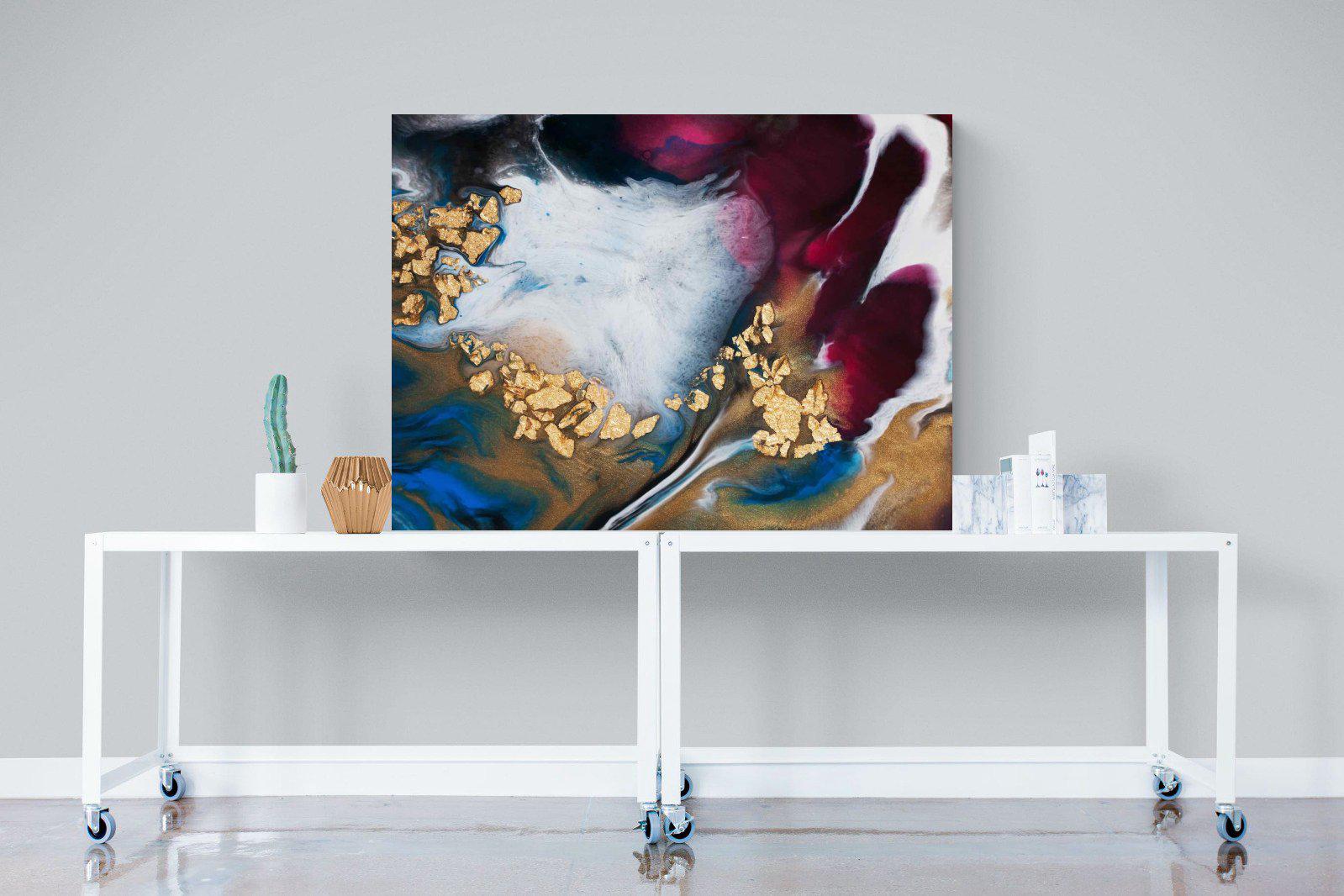 Lux Liquid-Wall_Art-120 x 90cm-Mounted Canvas-No Frame-Pixalot