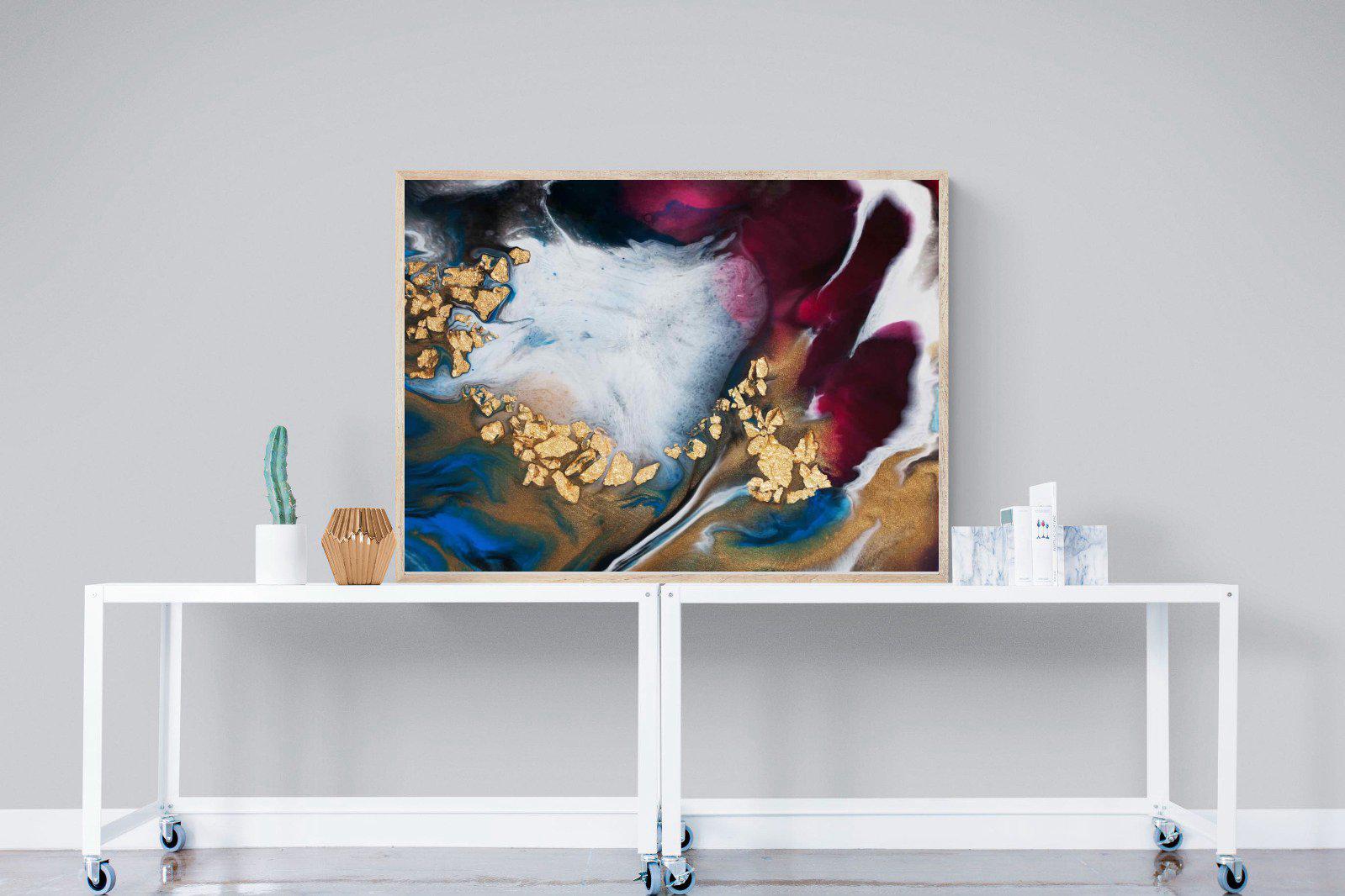 Lux Liquid-Wall_Art-120 x 90cm-Mounted Canvas-Wood-Pixalot