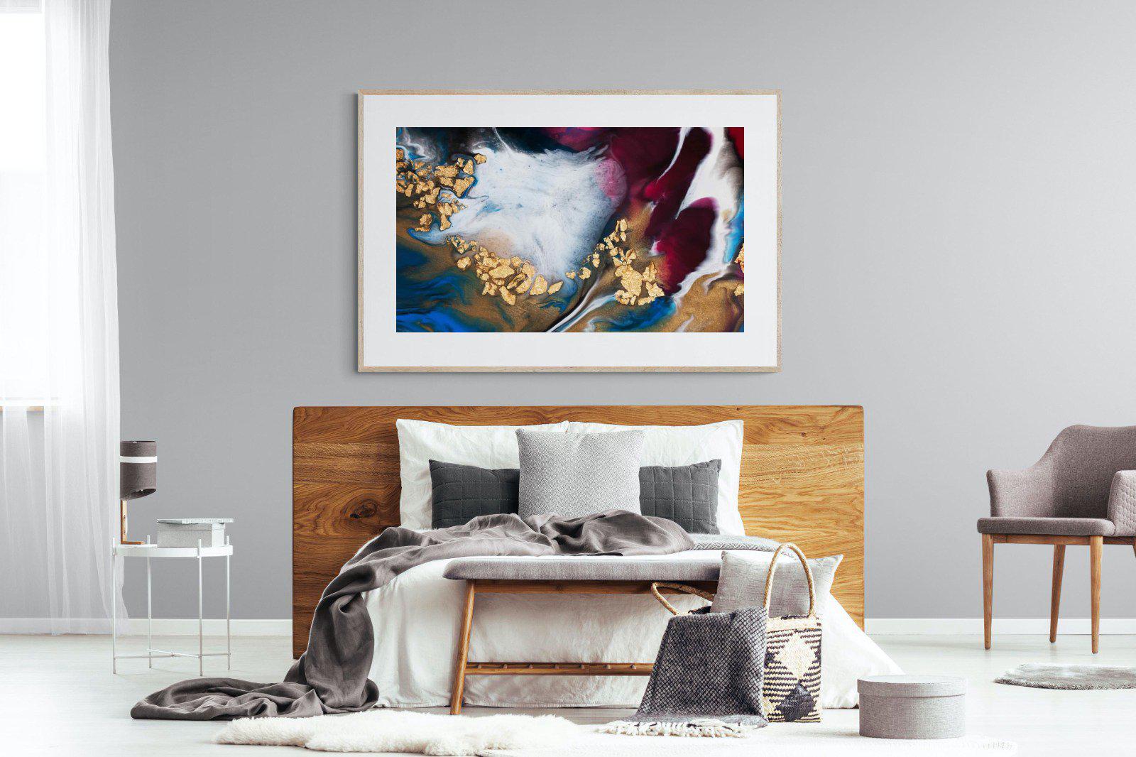 Lux Liquid-Wall_Art-150 x 100cm-Framed Print-Wood-Pixalot