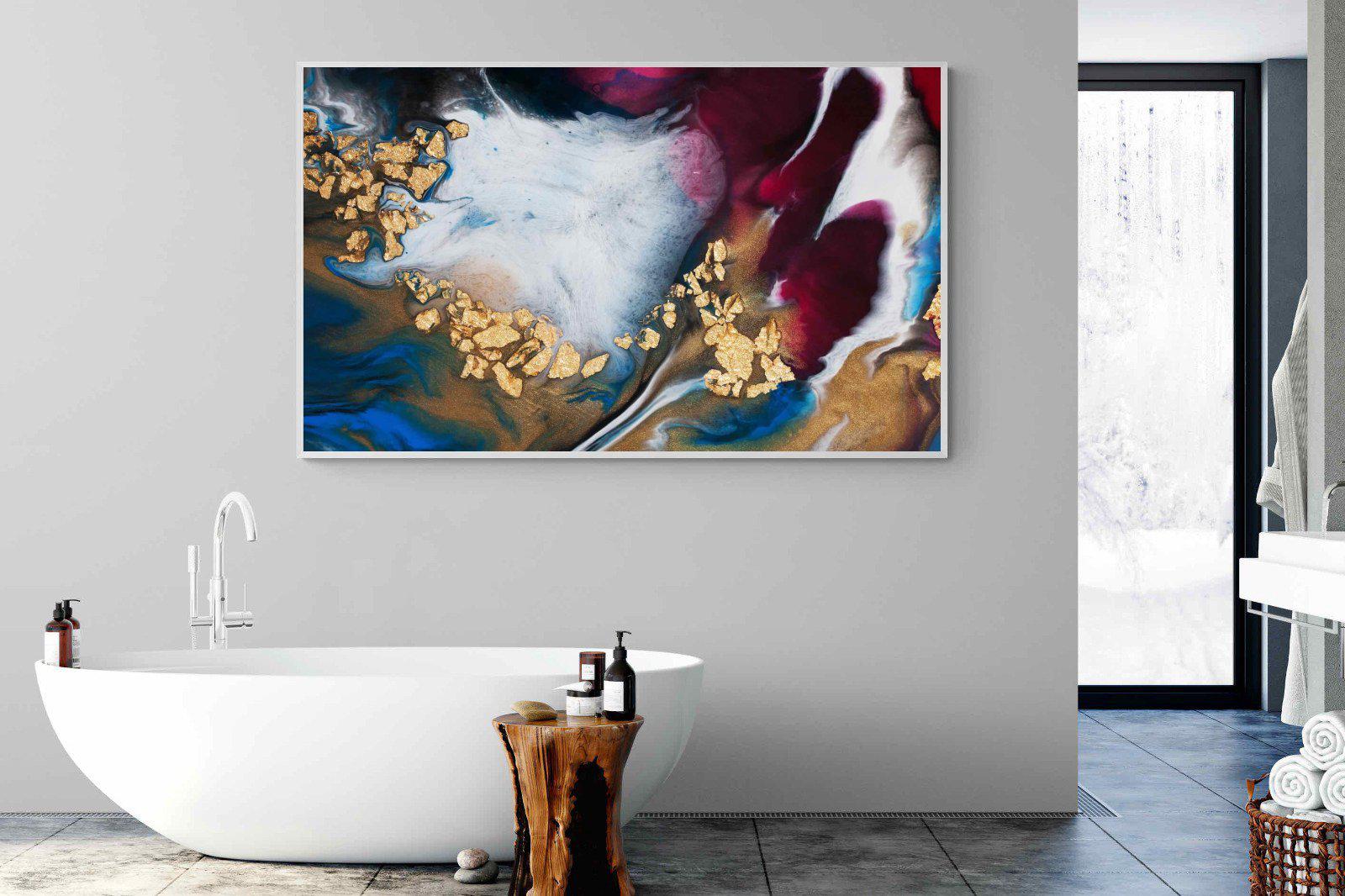 Lux Liquid-Wall_Art-180 x 110cm-Mounted Canvas-White-Pixalot