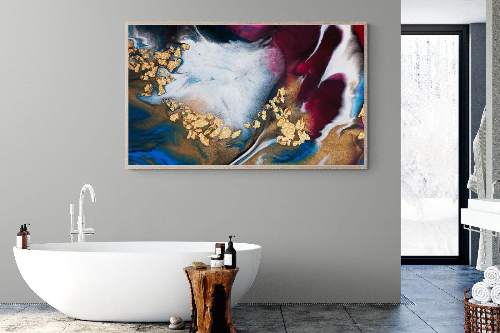 Lux Liquid-Wall_Art-180 x 110cm-Mounted Canvas-Wood-Pixalot