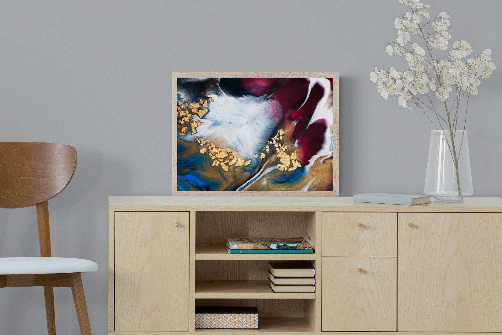 Lux Liquid-Wall_Art-60 x 45cm-Mounted Canvas-Wood-Pixalot