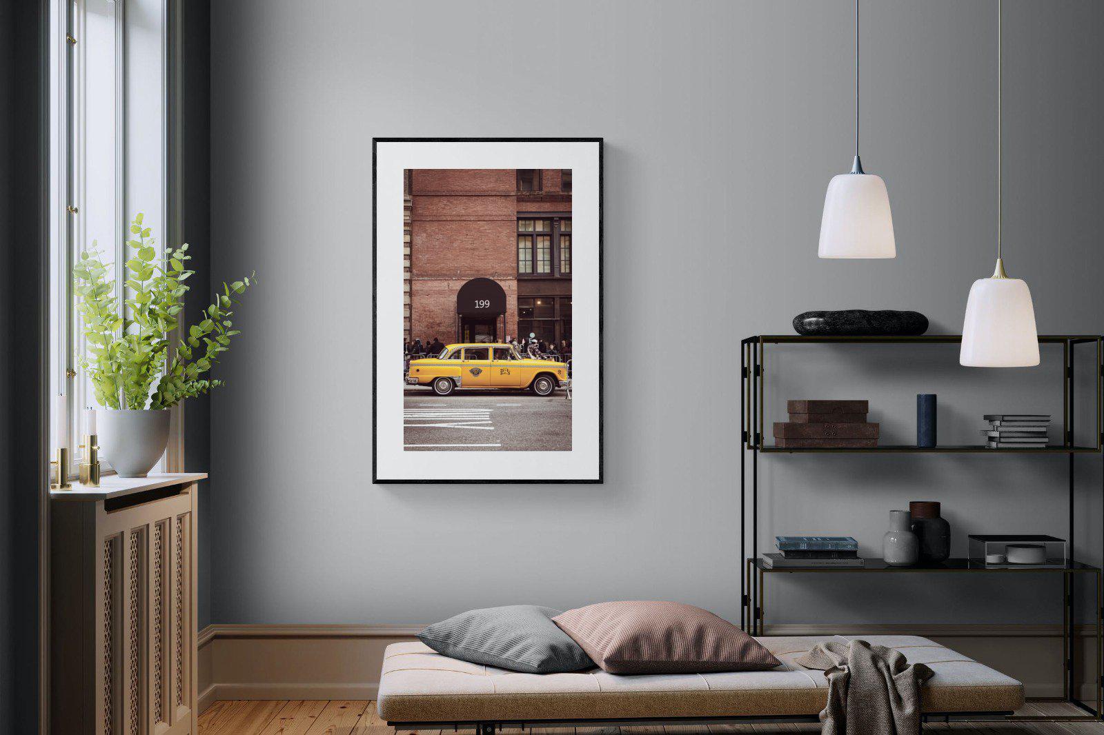 Maddison Avenue-Wall_Art-100 x 150cm-Framed Print-Black-Pixalot
