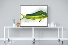 Mahi Mahi-Wall_Art-120 x 90cm-Mounted Canvas-Black-Pixalot