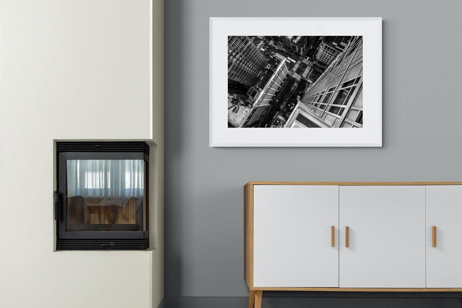 Manhattan-Wall_Art-100 x 75cm-Framed Print-White-Pixalot