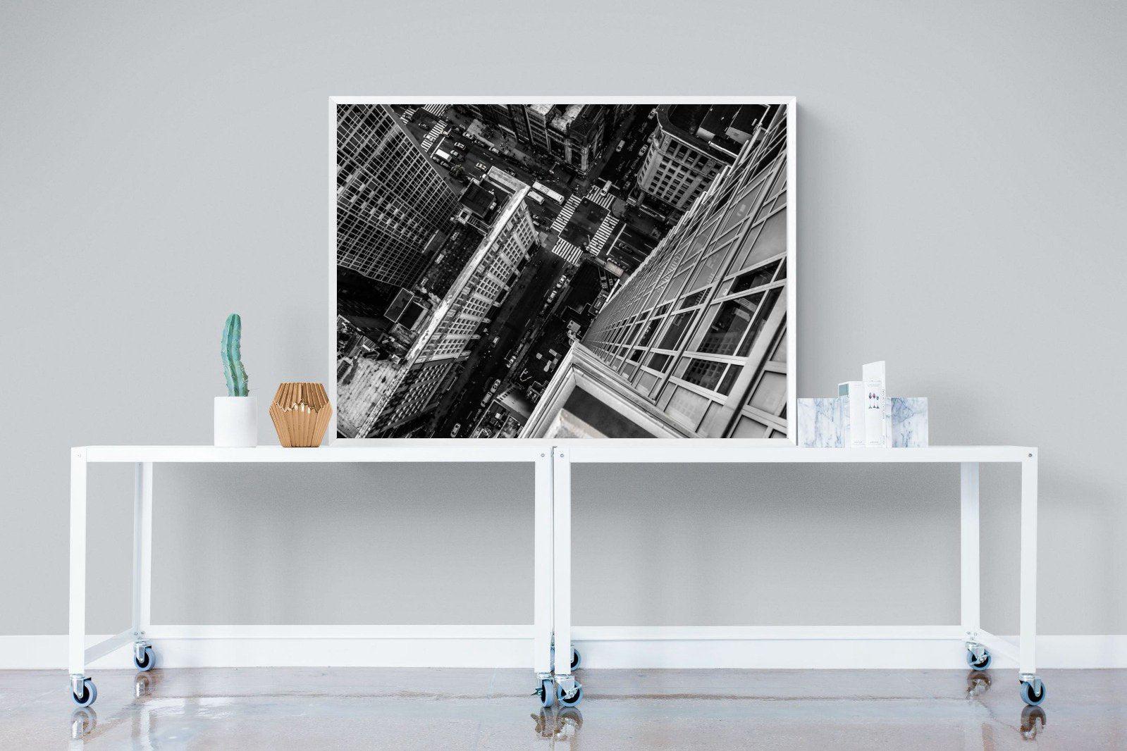 Manhattan-Wall_Art-120 x 90cm-Mounted Canvas-White-Pixalot