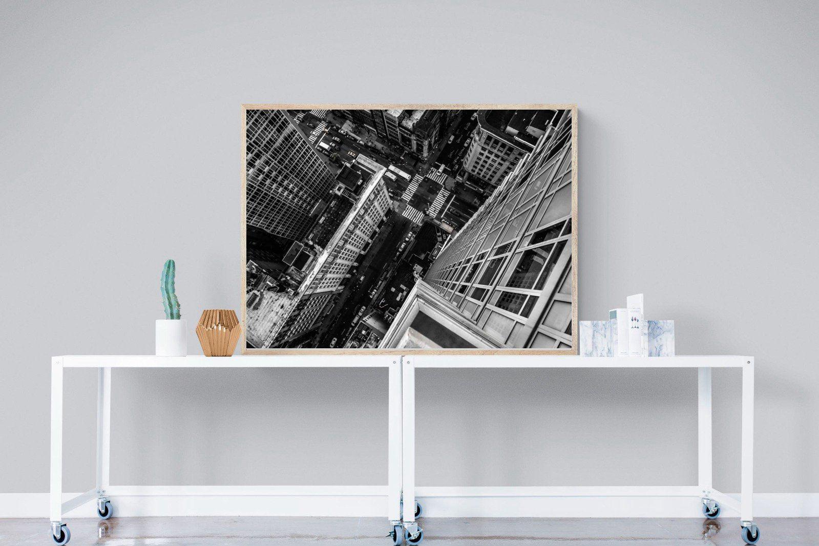 Manhattan-Wall_Art-120 x 90cm-Mounted Canvas-Wood-Pixalot