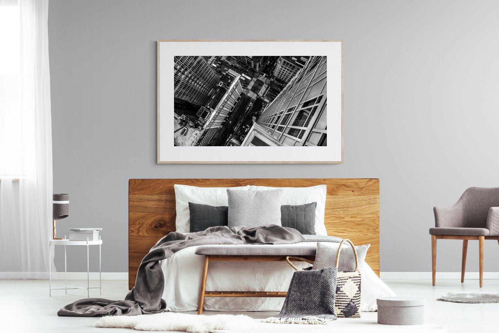 Manhattan-Wall_Art-150 x 100cm-Framed Print-Wood-Pixalot