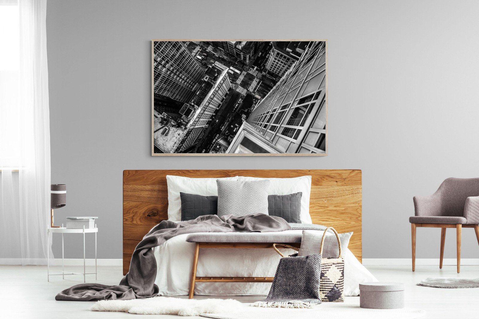 Manhattan-Wall_Art-150 x 100cm-Mounted Canvas-Wood-Pixalot