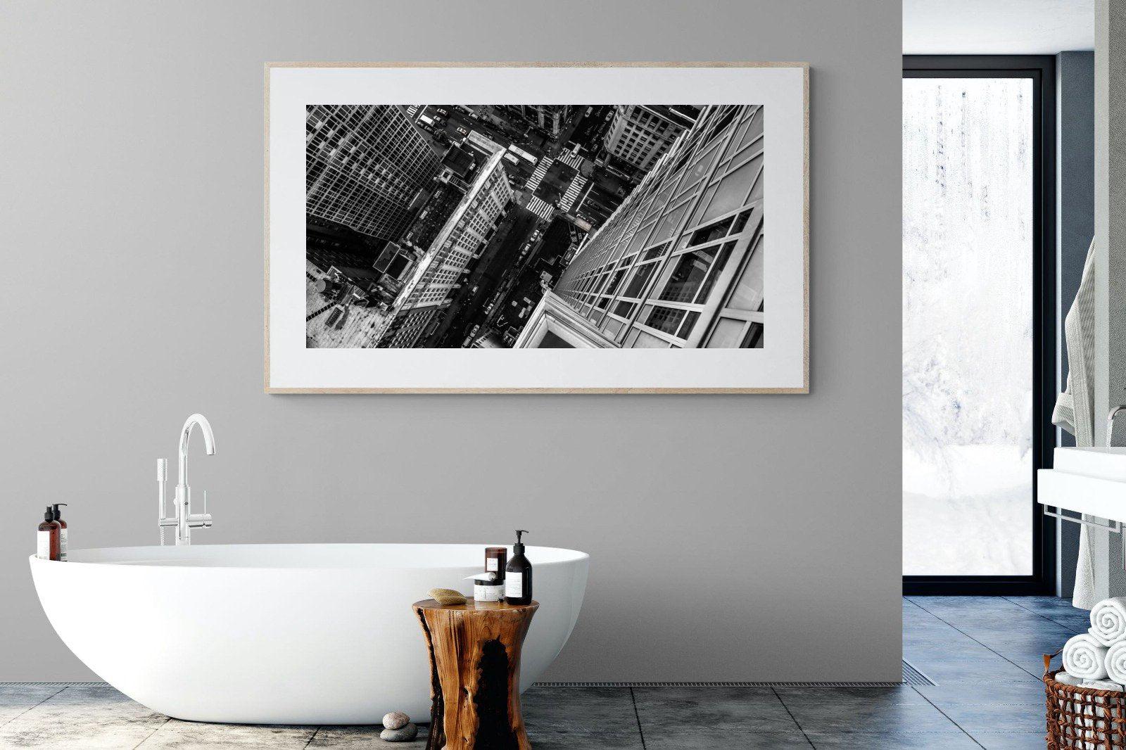 Manhattan-Wall_Art-180 x 110cm-Framed Print-Wood-Pixalot