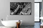 Manhattan-Wall_Art-180 x 110cm-Mounted Canvas-Black-Pixalot